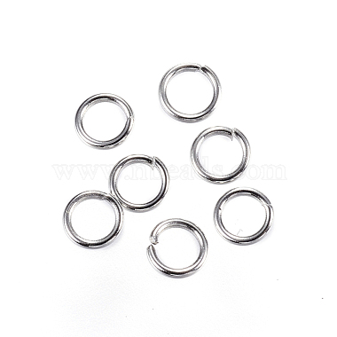Stainless Steel Color Ring 304 Stainless Steel Close but Unsoldered Jump Rings