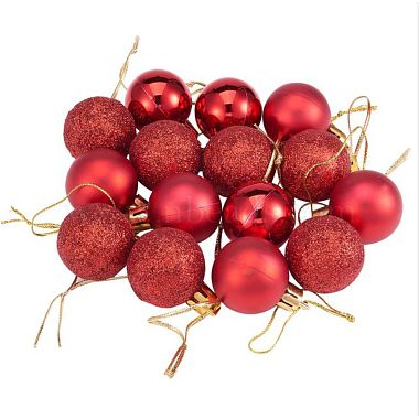 Christmas Ball Plastic Ornaments(AJEW-CJ0001-06B)-3