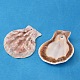 Natural Scallop Shell Beads(BSHE-S108)-2