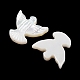 perles sculptées en coquillage blanc naturel(SSHEL-I026-29)-2