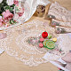 Polyester Flower Coasters(AJEW-WH0609-184)-4