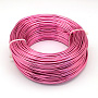 Aluminum Wire, for Jewelry Making, Camellia, 4 Gauge, 5.0mm, about 32.8 Feet(10m)/500g