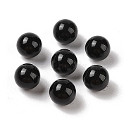 Natural Obsidian No Hole Sphere Beads, Round, 10mm(G-K353-04A-22)