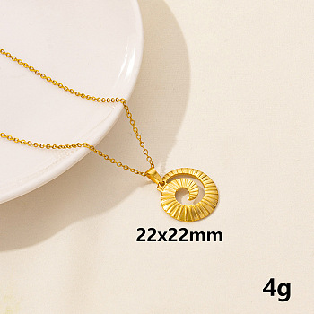Stainless Steel Shell Pendant Necklaces for Women