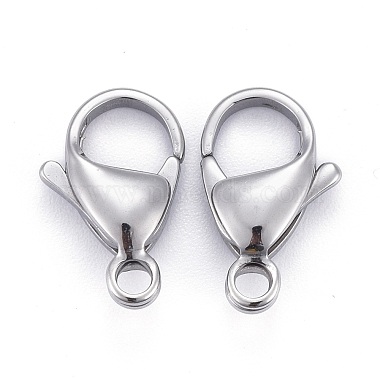 304 Stainless Steel Lobster Claw Clasps(X-STAS-AB15)-3