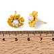 Brass Enamel Stud Earrings(KK-CBA8324-27G-02)-5