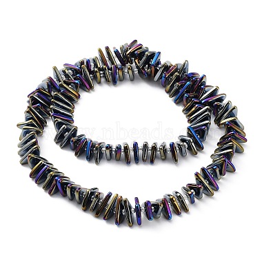 Electroplate Transparent Glass Beads Strands(EGLA-R114-01F)-2