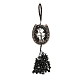 Natural Obsidian Chip Tree of Life Pendants Decoration(G-F733-06H)-2