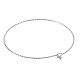 Textured Simple Thin Bangle for Girl Women(BJEW-N013-005)-2