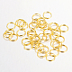 Iron Open Jump Rings(X-IFIN-A018-4mm-G-NF)-1