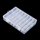 Recipientes de almacenamiento de abalorios de plástico(CON-Q026-03A)-1