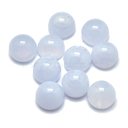 Natural Blue Lace Agate Cabochons, Half Round/Dome, 4x2mm(G-O185-01C-02)