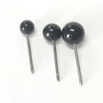 Plastic Craft Doll Eyes, Stuffed Toy Eyes, with Stainless Steel Pins, Black, 14~17x4~6mm, 100pcs/style, 3 style, 300pcs/set