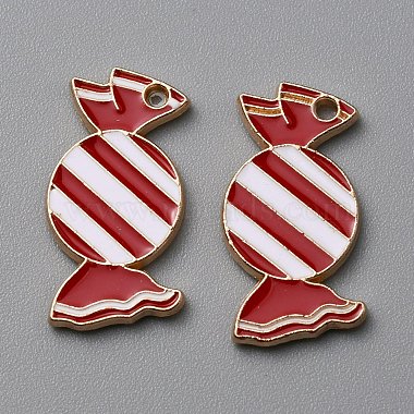 Christmas Theme Alloy Enamel Pendants(ENAM-WH0062-02E-02)-2