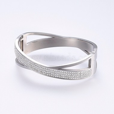 304 Stainless Steel Bangles(BJEW-P223-27P)-2