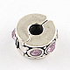 Brass Rhinestone European Clasps(KK-N291-01AS-06)-1