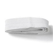 Flat Elastic Rubber Band, White, 25mm(OCOR-XCP0002-13)