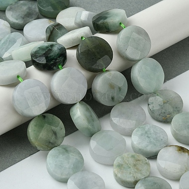 Natural Myanmar Jadeite Beads Strands(G-A092-A01-02)-2