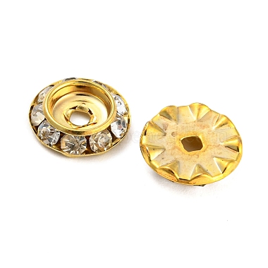 Brass Crystal Rhinestone Beads(RB-F035-06B)-2
