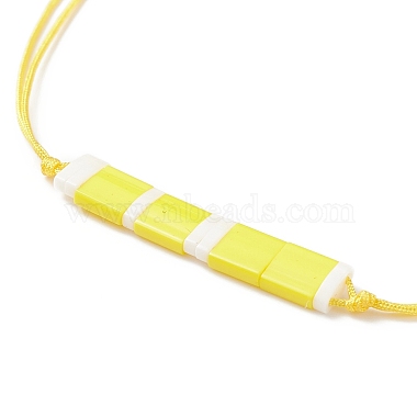 Glass Seed Link Bracelet(BJEW-JB08894-01)-5