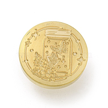 Wax Seal Brass Stamp Head(AJEW-G056-02D)-2