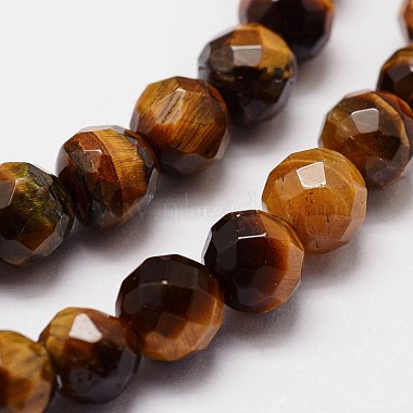 Natural Tiger Eye Beads Strands(G-N0179-01-6mm)-3