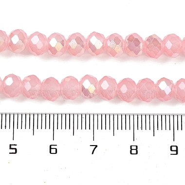 Baking Electroplate Glass Beads Strands(DGLA-A039-J8mm-B08)-4