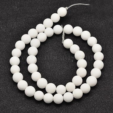 Natural Malaysia Jade Beads Strands(X-G-A152-G-8mm)-2