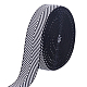 Elite 9.6~10 Yards Polyester Twill Tape Ribbon(OCOR-PH0001-91A)-1
