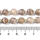 brins de perles fossiles de conque naturelle(G-G182-B37-03)-5