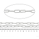 変色しにくい304ステンレススチールペーパークリップチェーン(CHS-F012-05P)-2