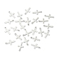 304 Stainless Steel Tiny Cross Charms(STAS-H149-02P)-3