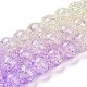 Spray Painted Crackle Glass Beads Strands(DGLA-C002-6mm-07)-3