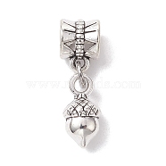 Tibetan Style Alloy Pendants, Squirrel/Cone, Antique Silver, 24mm, Hole: 4.5mm(PALLOY-JF02592-03)