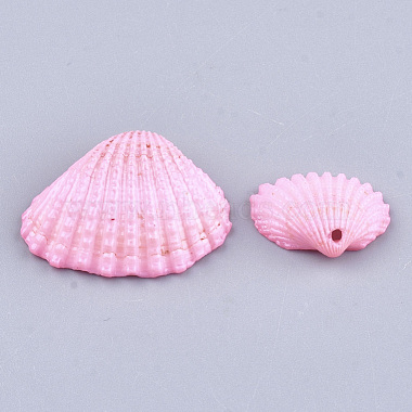 Spray Painted Sea Shell Pendants(SSHEL-T007-01D)-2
