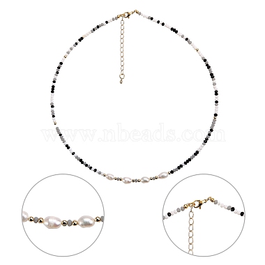 2Pcs 2 Styles Glass Seed Beaded Necklaces Sets(NJEW-SZ0001-38)-4