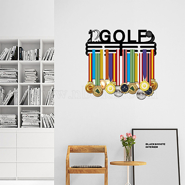 support mural d'affichage de support de médaille de fer de mode(ODIS-WH0021-100)-6