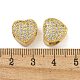 Rack Plating Brass Micro Pave Cubic Zirconia European Beads(KK-G513-43G)-3