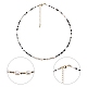 2Pcs 2 Styles Glass Seed Beaded Necklaces Sets(NJEW-SZ0001-38)-4