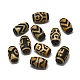 Tibetan Style dZi Beads(TDZI-D010-02H-08)-1