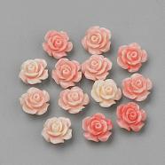 Synthetic Coral Beads, Camellia Flower, Coral, 10x10x6.5mm, Hole: 1mm(CORA-S022-01B)