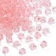 Transparent Acrylic Beads, Lantern, Pink, 8.5x10x9.5mm, Hole: 1.5mm(X-TACR-S154-20A-26)