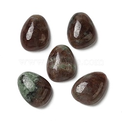 Natural Garnet Cabochons, Teardrop, 15.5x12x5.5mm(G-N343-04A)