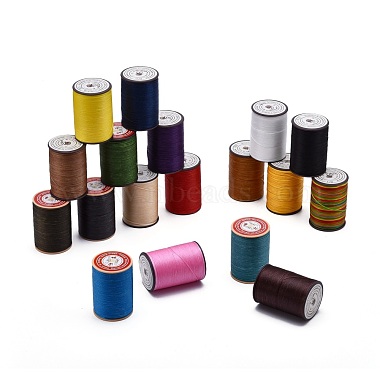 0.8mm Mixed Color Waxed Polyester Cord Thread & Cord