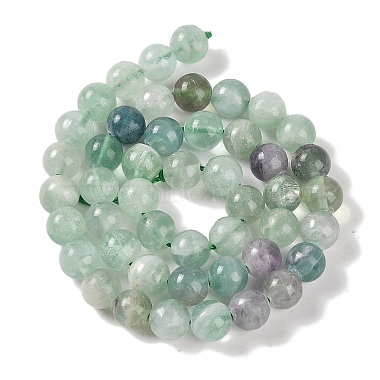 Natural Fluorite Beads Strands(X-G-P530-B04-03)-4