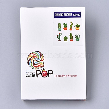 DIY Diamond Painting Stickers Kits For Kids(DIY-F051-02)-3