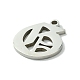 201 Stainless Steel Pendants(STAS-B055-01P-O)-2