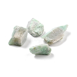 Rough Natural Green Moonstone Beads, No Hole/Undrilled, Nuggets, 25~47x23~28x15~17mm, about 3~4pcs/bag(G-D457-03)