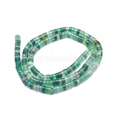 Natural Green Onyx Agate Beads Strands(G-A177-01L-11)-2