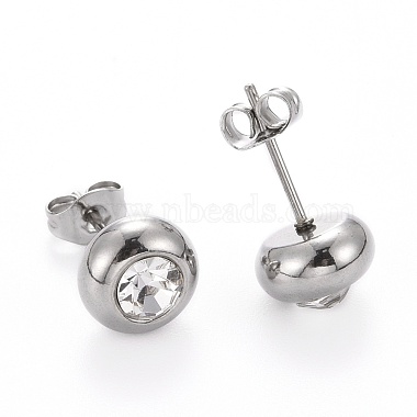 Birthstone 304 Stainless Steel Jewelry Sets(SJEW-H302-12)-6
